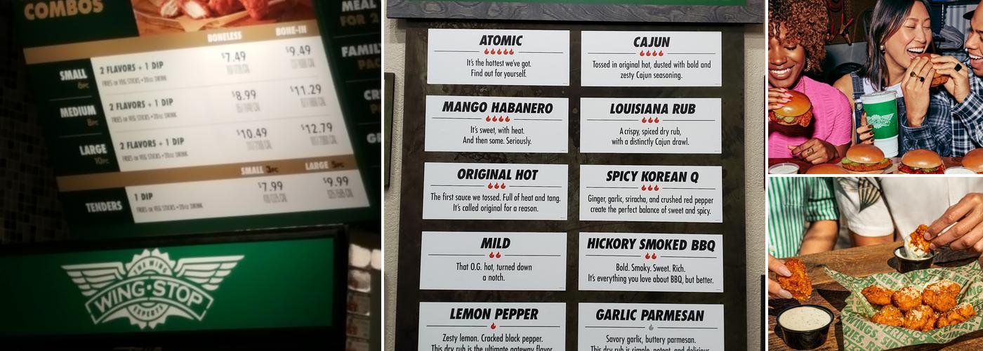 Wingstop Menu