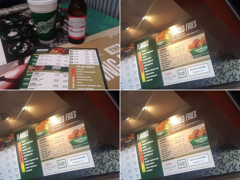 Wingstop Menu