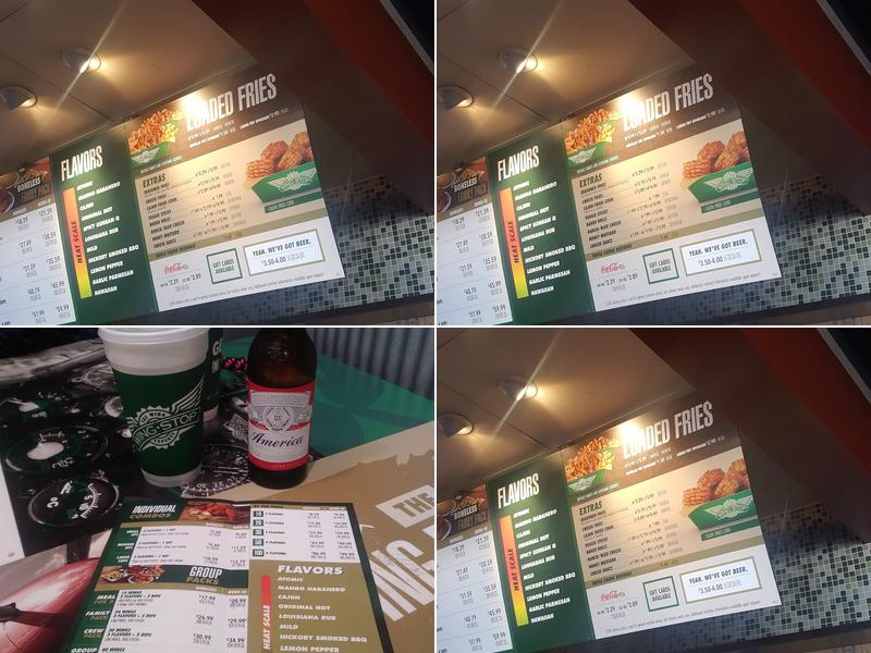 Wingstop Menu