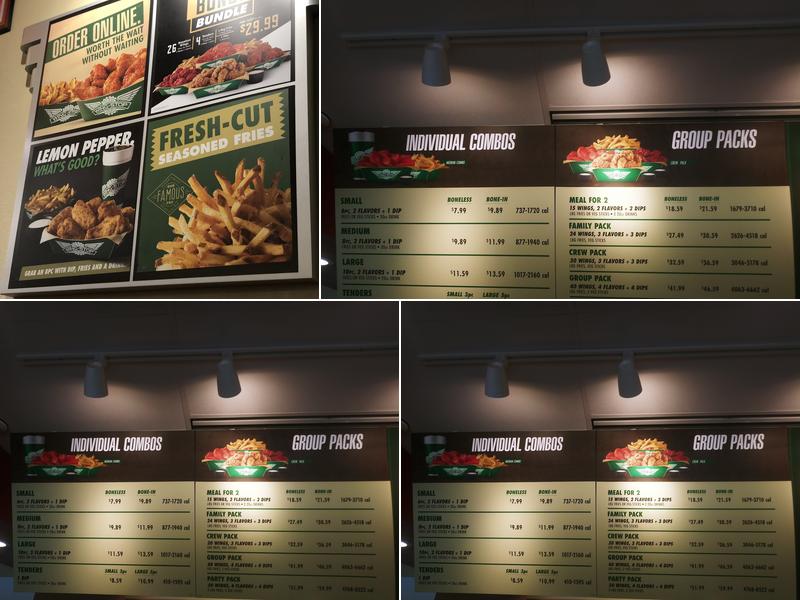 Wingstop Menu