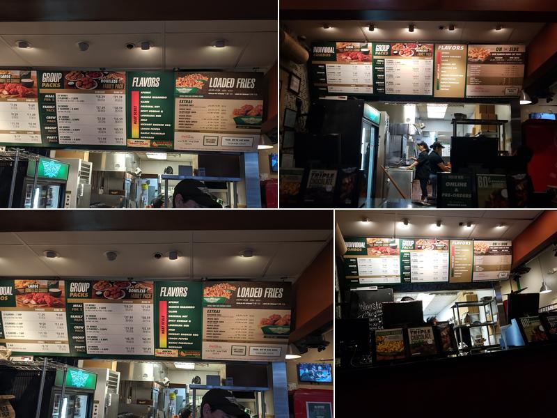 Wingstop Menu