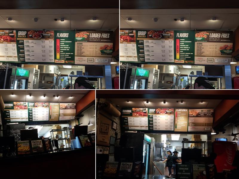 Wingstop Menu