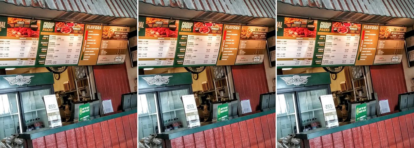 Wingstop Menu