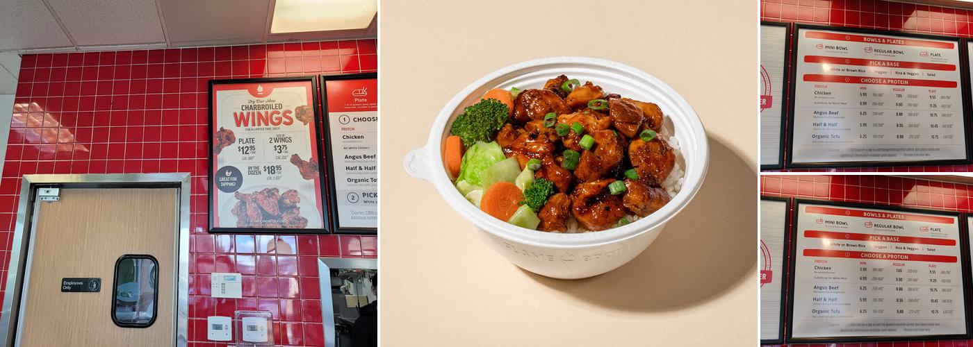 Flame Broiler Menu