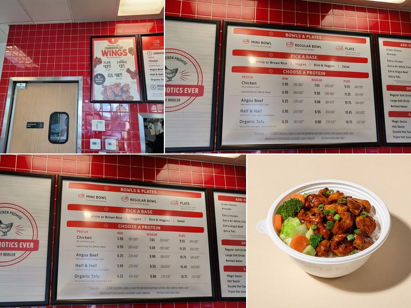 Flame Broiler Menu