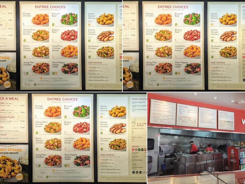 Panda Express Menu