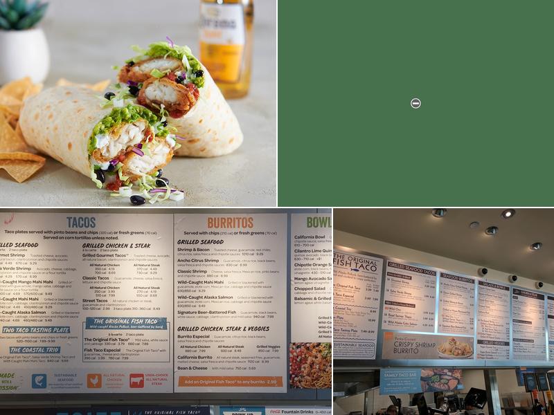 Rubio's Coastal Grill Menu