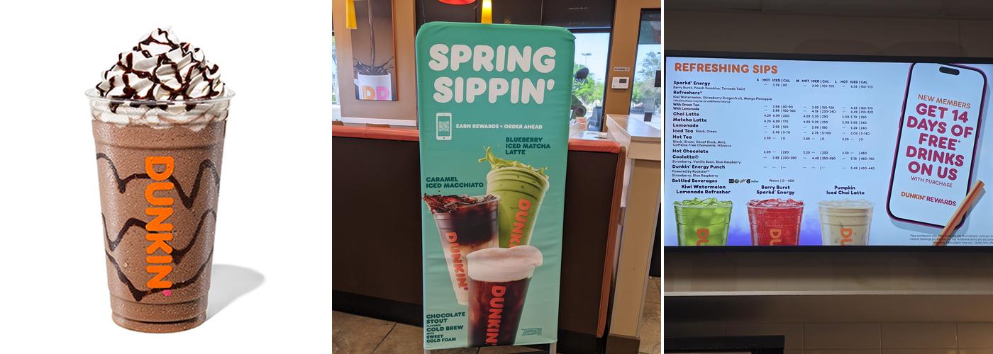Dunkin' Menu