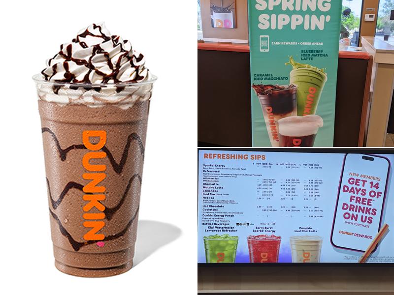 Dunkin' Menu
