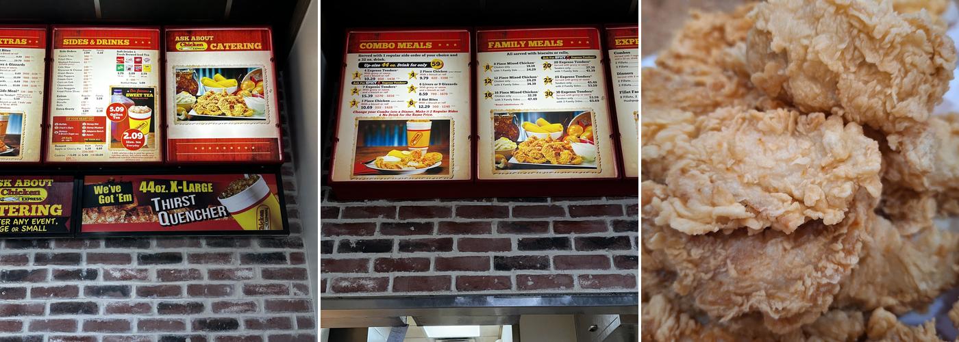 Chicken Express Menu