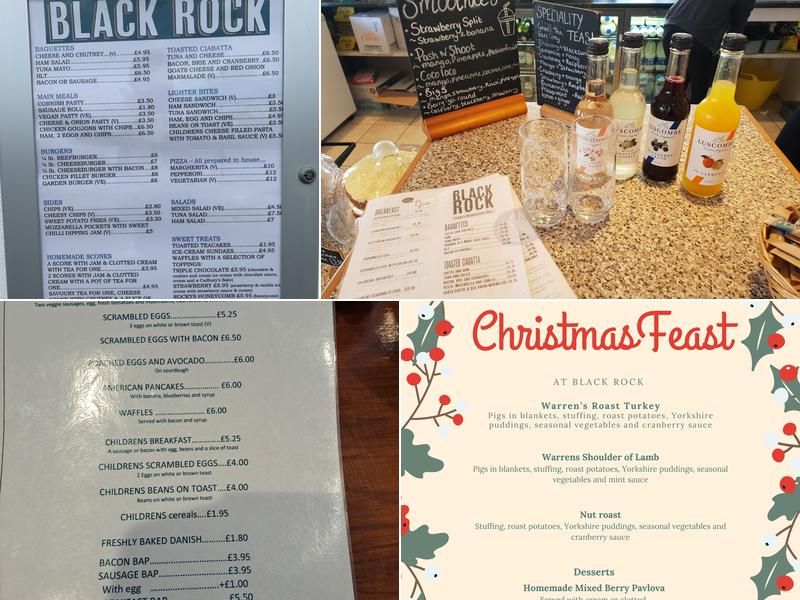 Black Rock Cafe Menu