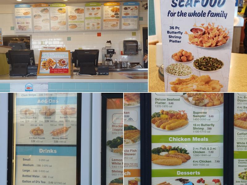 Captain D's Menu