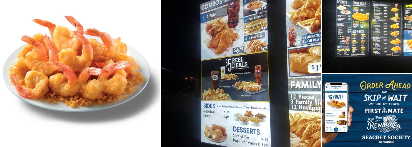 Long John Silver's Menu