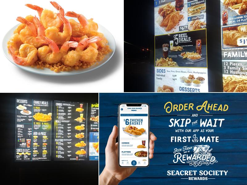 Long John Silver's Menu