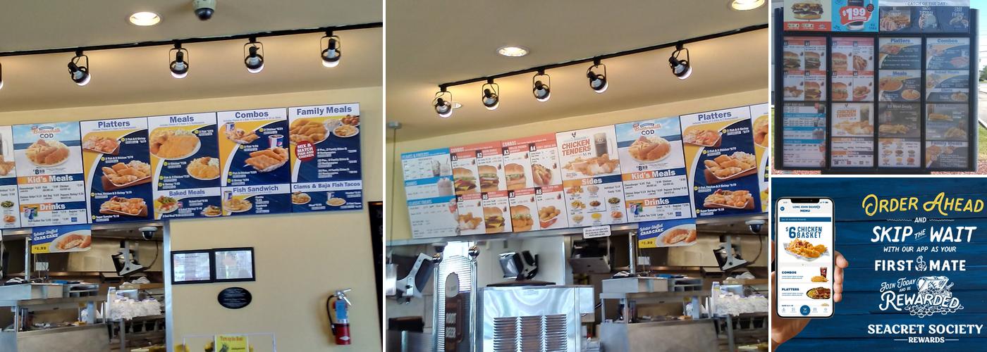 Long John Silver's | A&W Menu