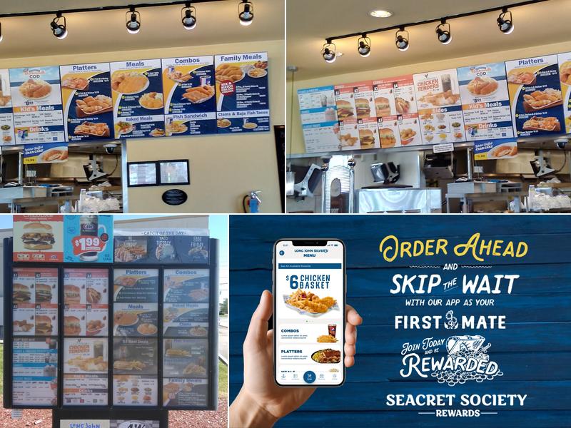 Long John Silver's | A&W Menu