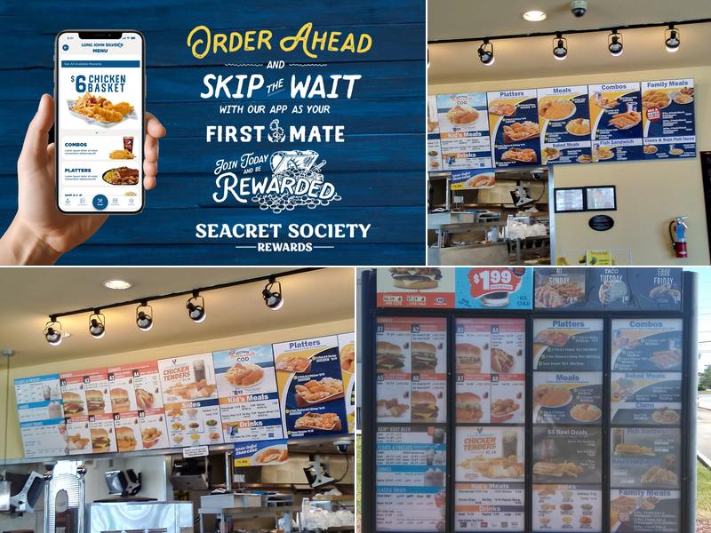 Long John Silver's | A&W Menu