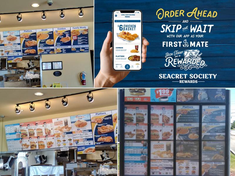 Long John Silver's | A&W Menu
