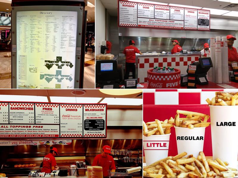 Five Guys Menu