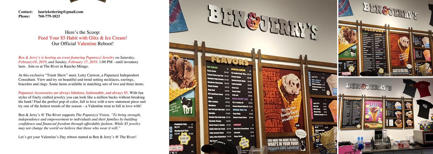 Ben & Jerry’s Menu