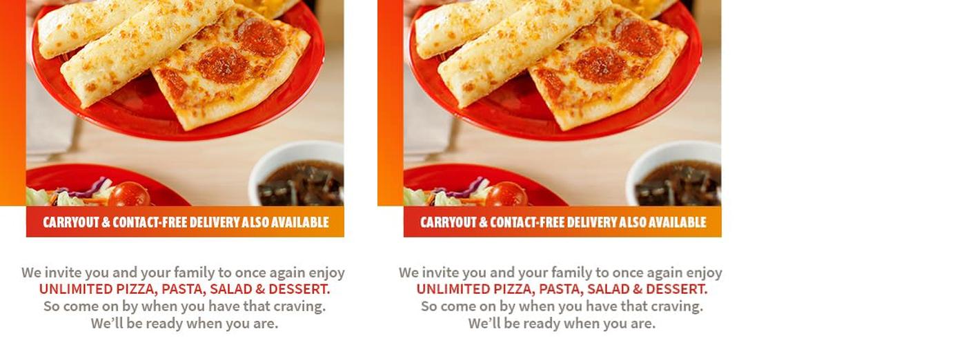 Cicis Pizza Menu