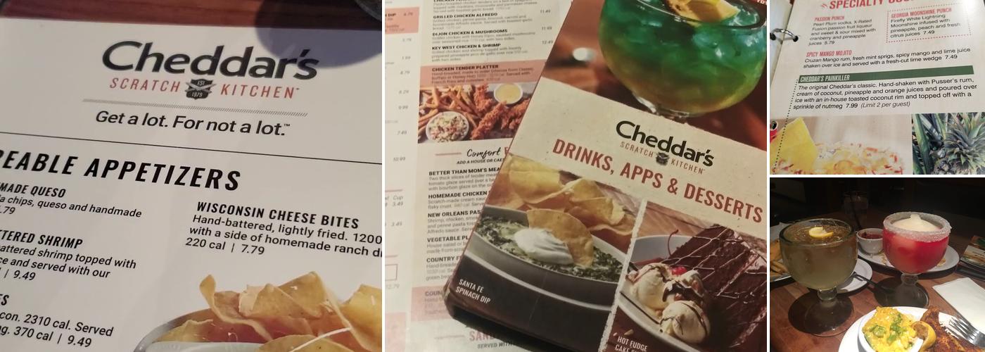 Cheddar's Scratch Kitchen Menu
