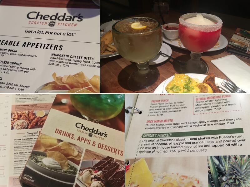 Cheddar's Scratch Kitchen Menu