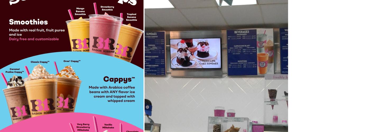 Baskin-Robbins Menu