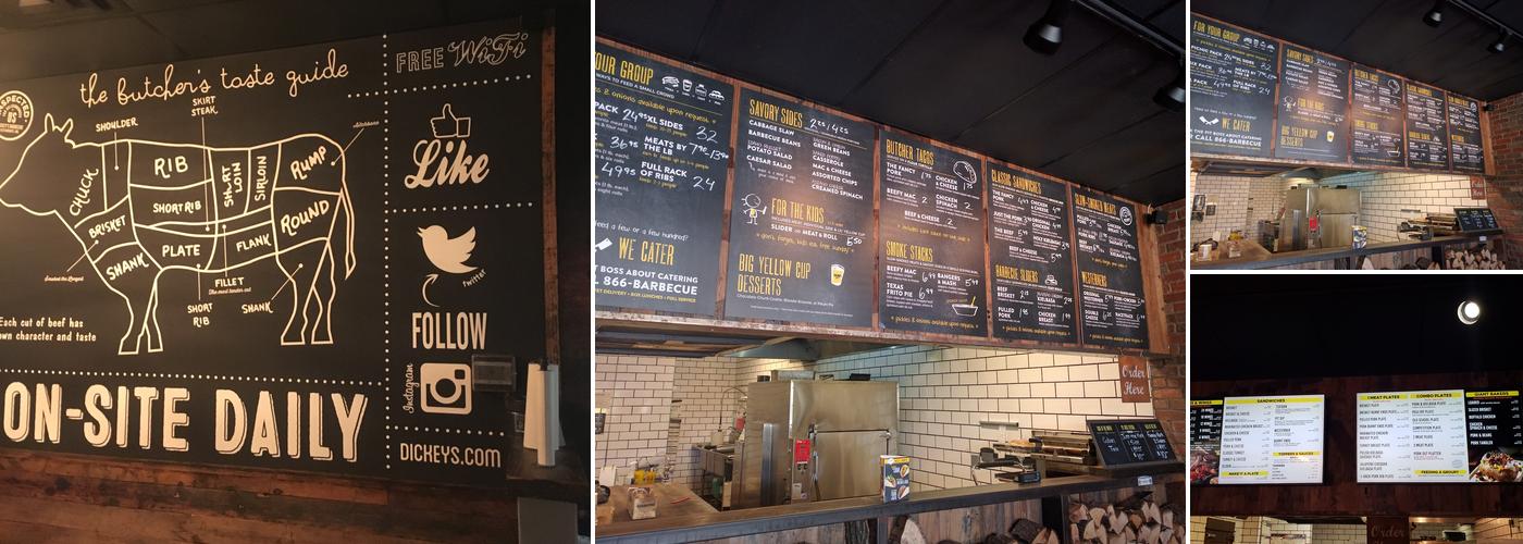 Dickey's Barbecue Pit Menu