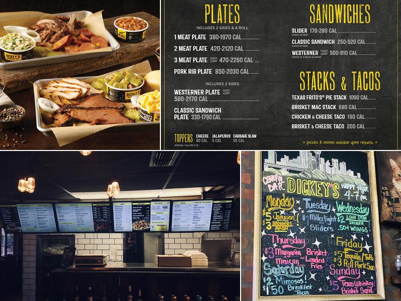 Dickey's Barbecue Pit Central Menu