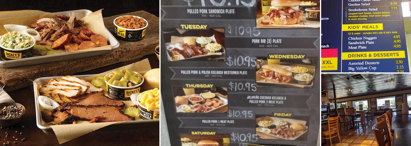 Dickey's Barbecue Pit Menu