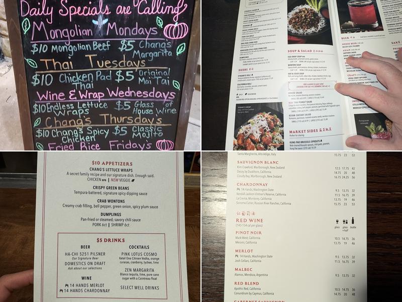 P.F. Chang's Menu