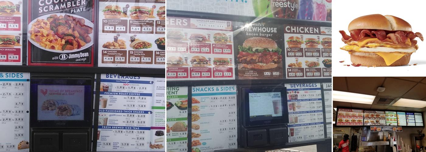 Jack In The Box Menu