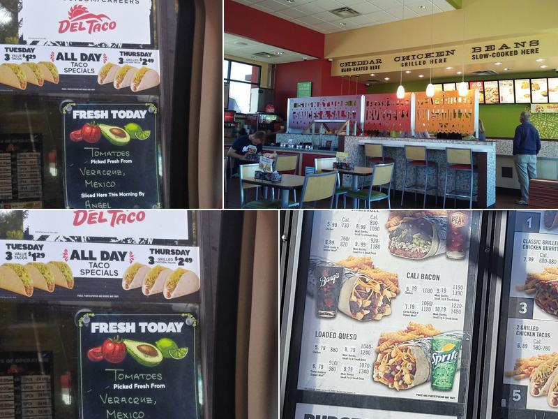 Del Taco Menu