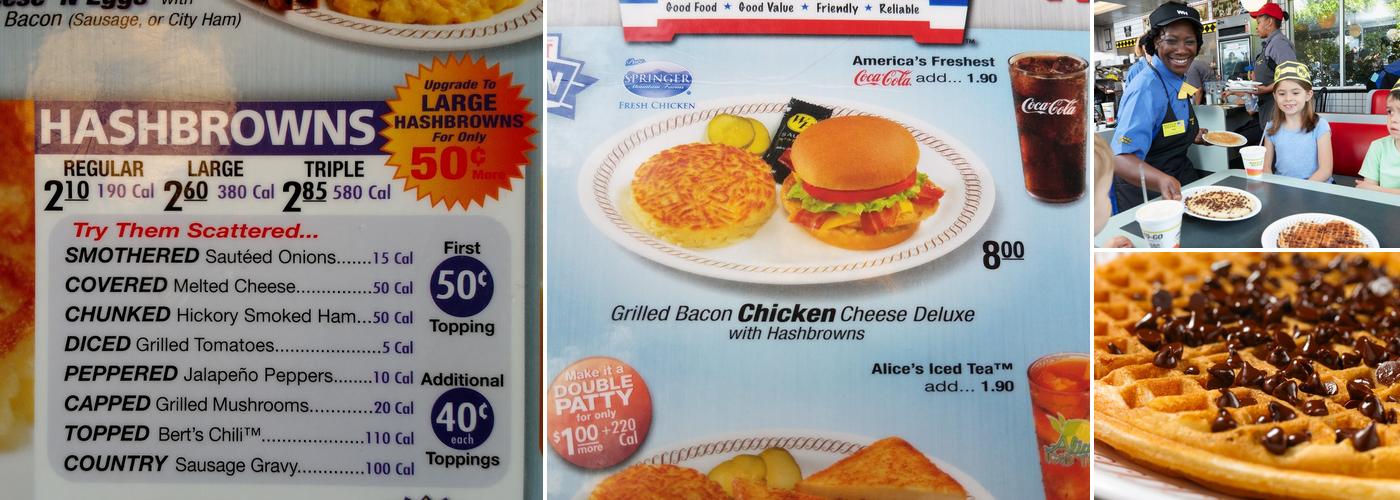 Waffle House Menu