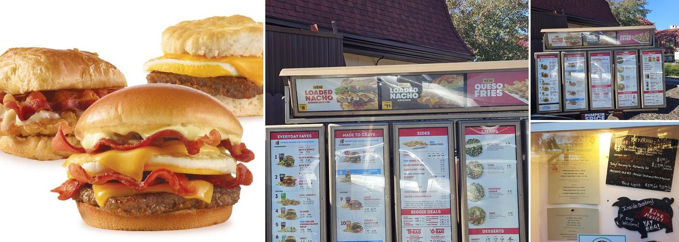 Wendy's Menu