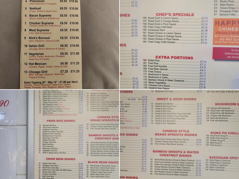 Magic Wok Menu