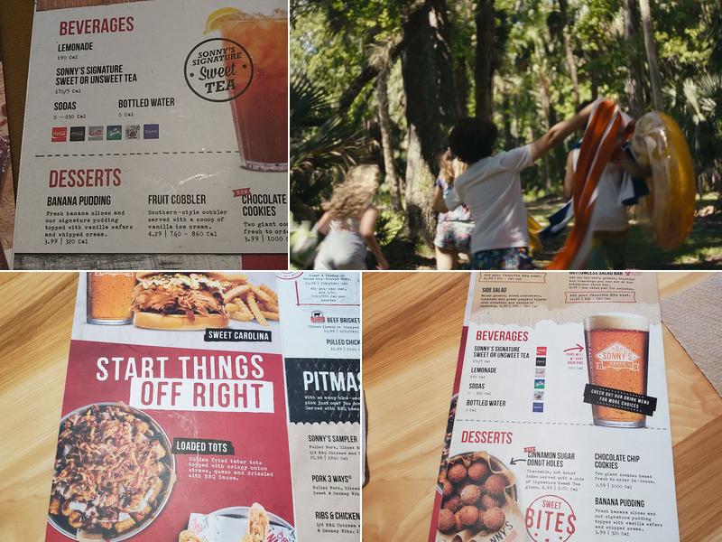 Sonny's BBQ Menu