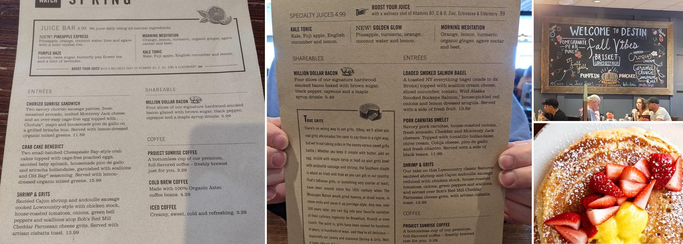 First Watch Menu