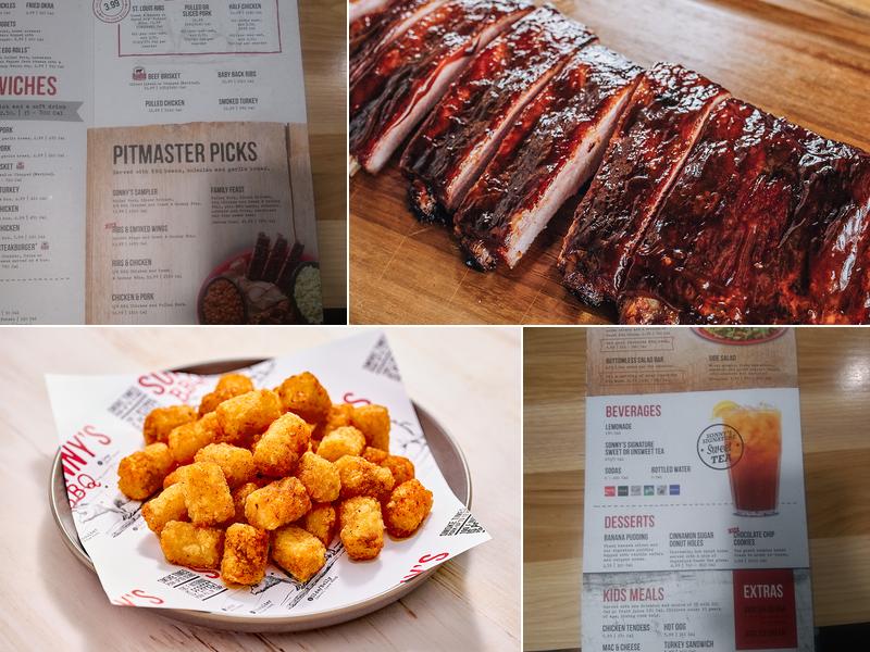 Sonny's BBQ Menu