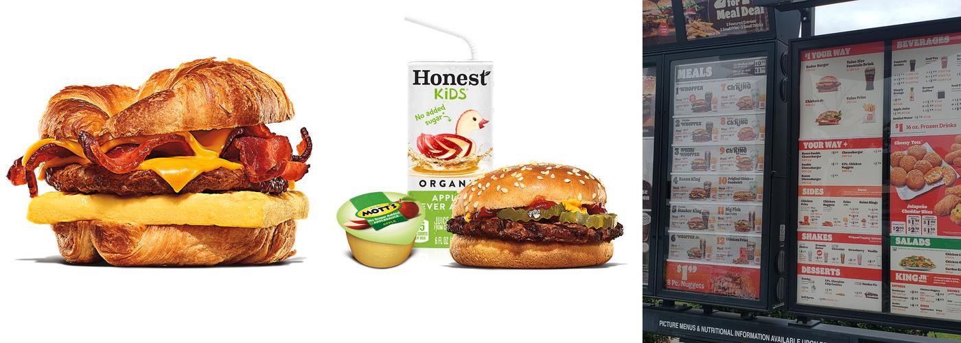 Burger King Menu