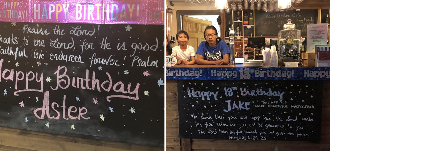 Asian Bistro Cafe Menu