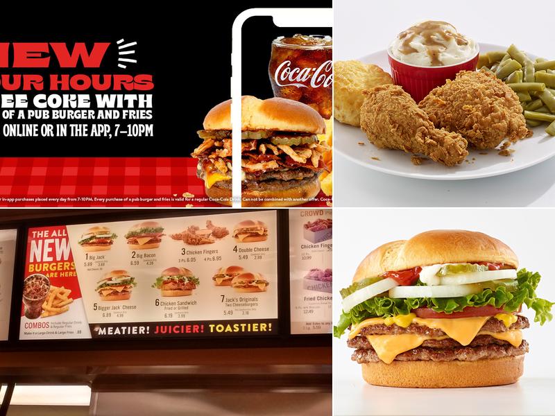 Jack's Menu