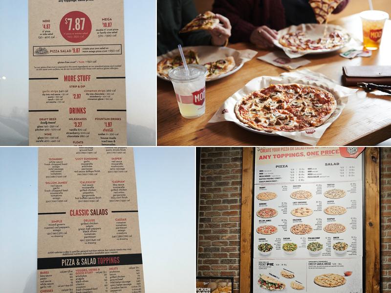 MOD Pizza Menu