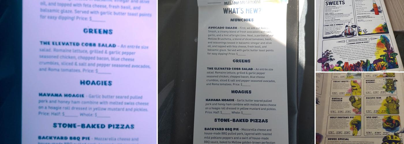 Mellow Mushroom Atlanta - Vinings Menu