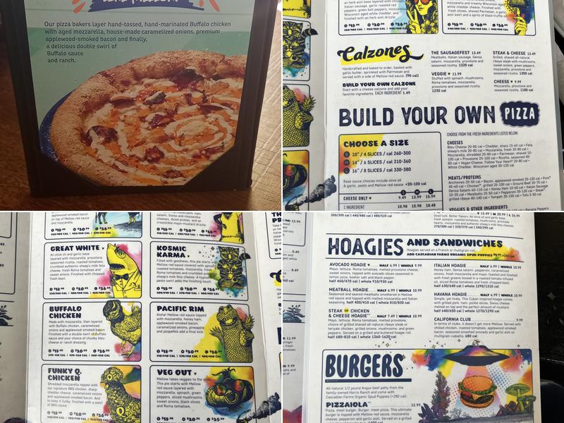 Mellow Mushroom Sandy Springs Menu