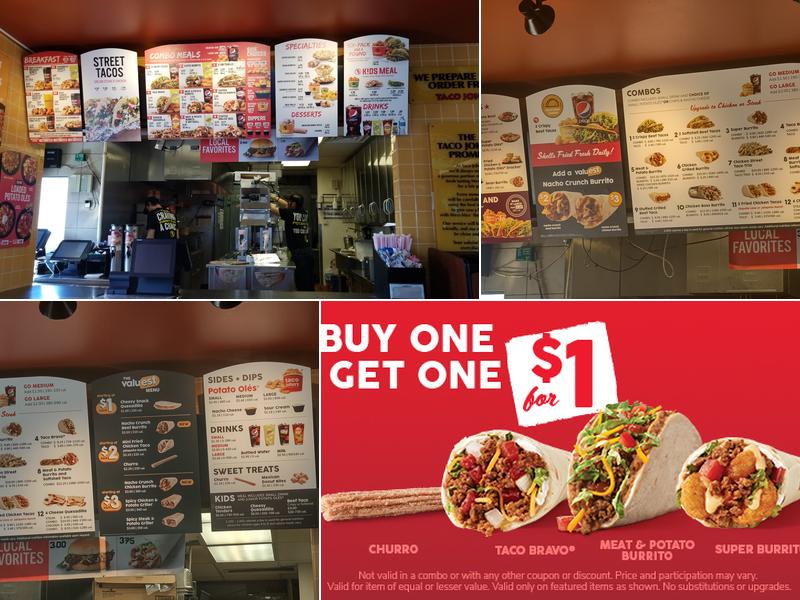 Taco John's Menu