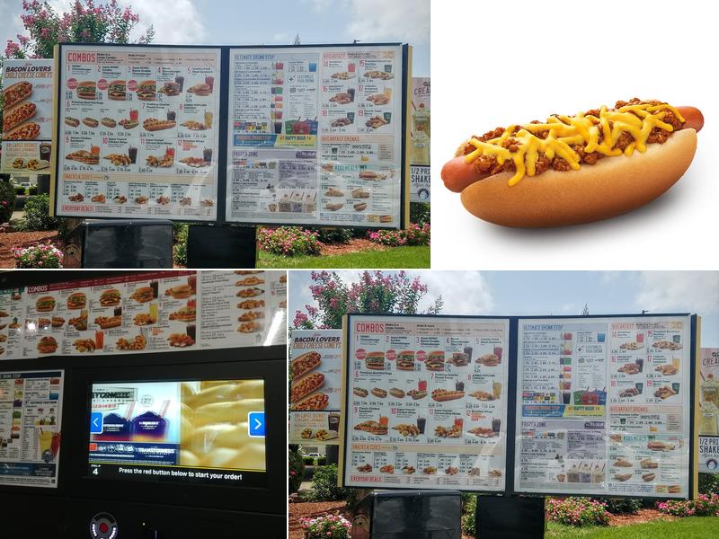 Sonic Drive-In Menu