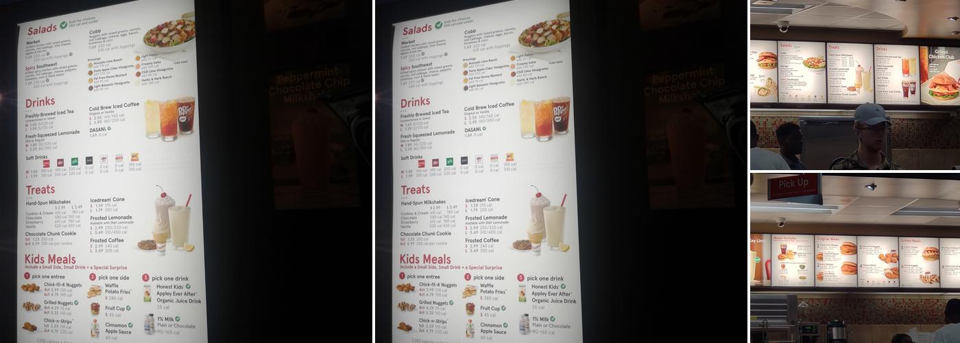 Chick-fil-A Menu