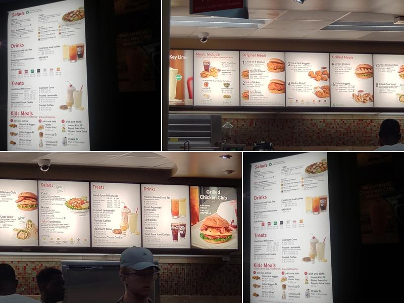Chick-fil-A Menu